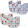 hot promotion nature fabric waterproof special pattern designer baby bibs